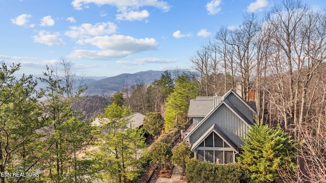 1132 E Foothills Dr, Gatlinburg, TN 37738 - view of mountain backdrop