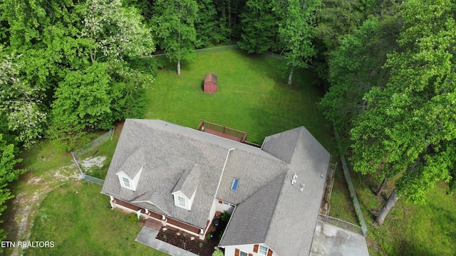 drone / aerial view