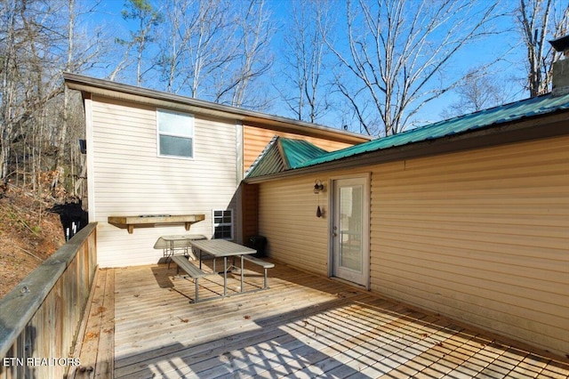 291 Marina Ln, Lafollette, TN 37766 - view of wooden deck