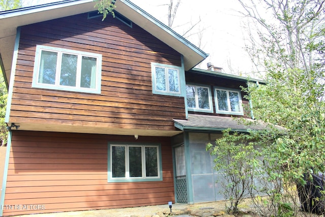 view of property exterior