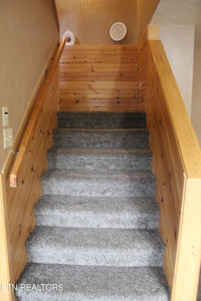 view of staircase
