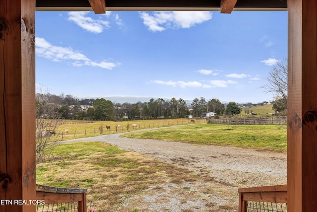 1430 Maple Ln, Greenback, TN 37742 - view of yard featuring a rural view