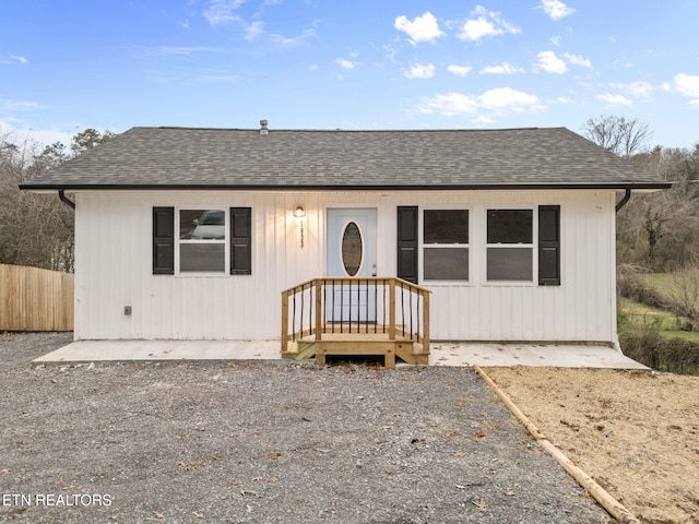 view of front of house