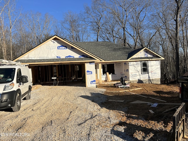 view of front of house