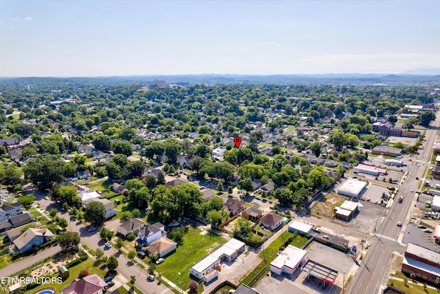 drone / aerial view