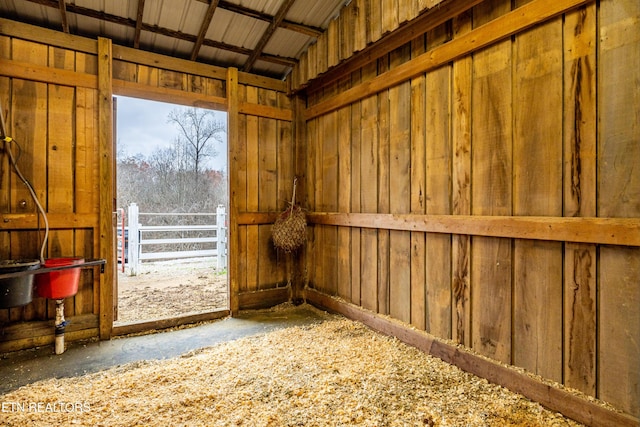 view of stable