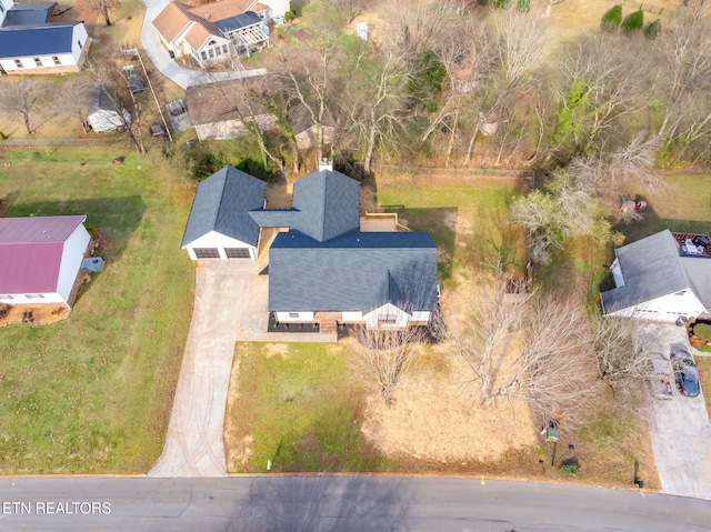 drone / aerial view