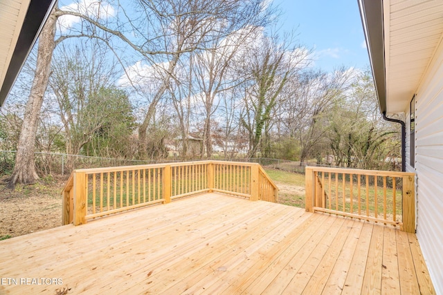 view of deck