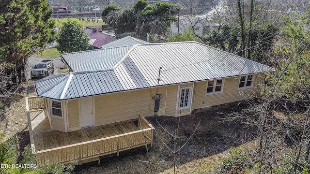 view of rear view of house