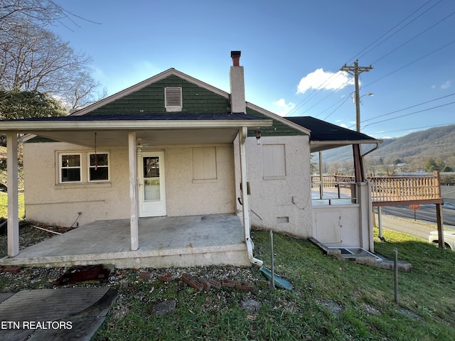 view of rear view of house