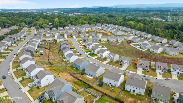 drone / aerial view