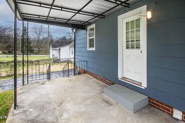 view of patio / terrace