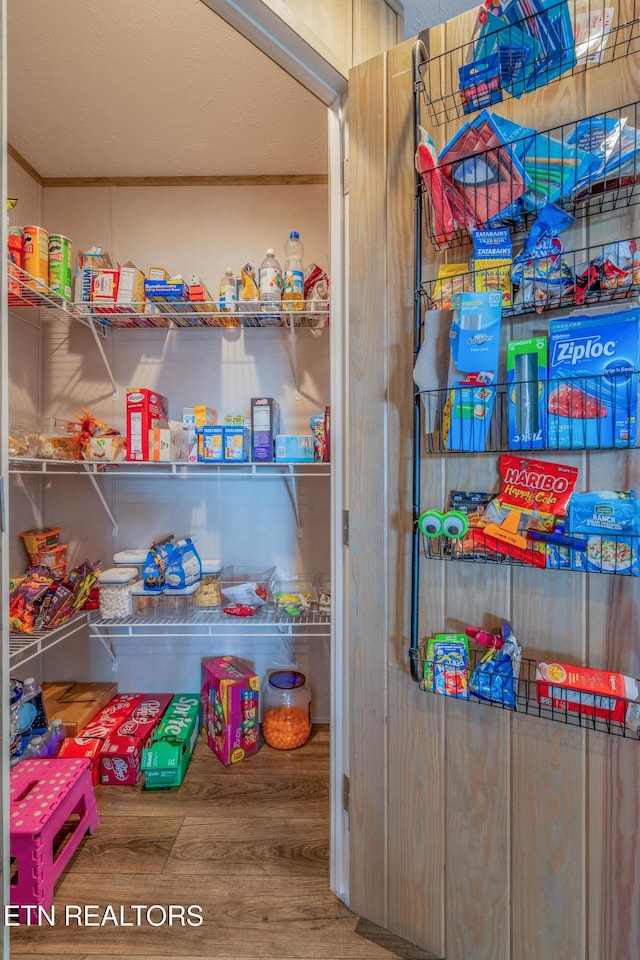 view of pantry