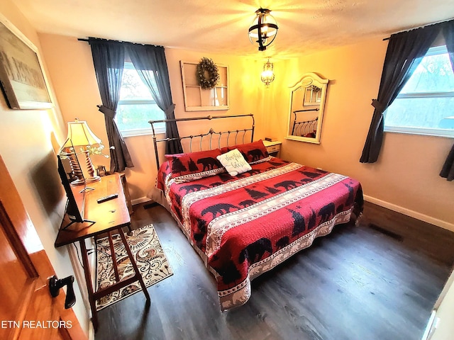1471 Harold Patterson Rd, Dandridge, TN 37725 - bedroom featuring wood finished floors and multiple windows