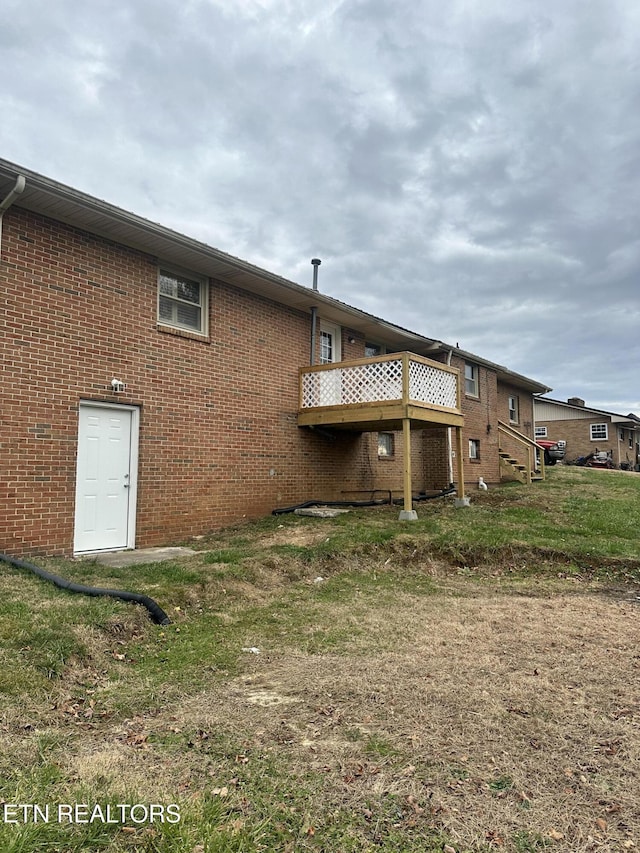 view of rear view of house