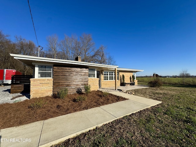 view of ranch-style house