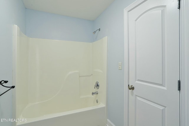 bathroom featuring tub / shower combination