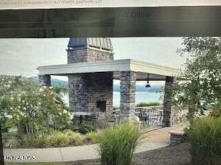 view of patio / terrace with a carport