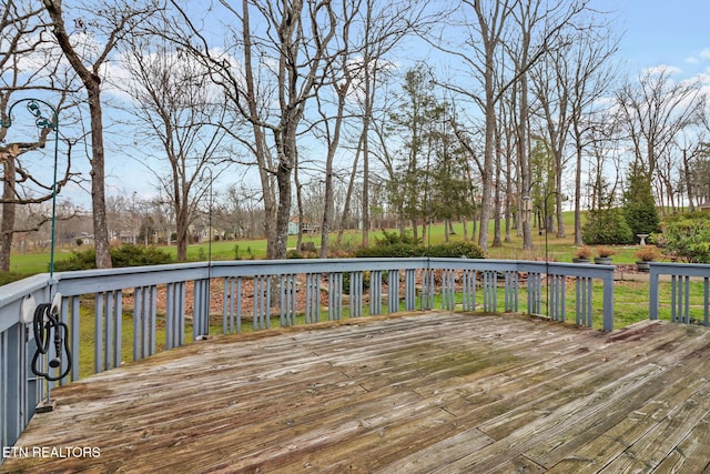 view of deck