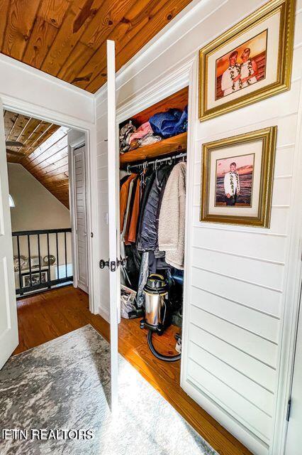 view of closet