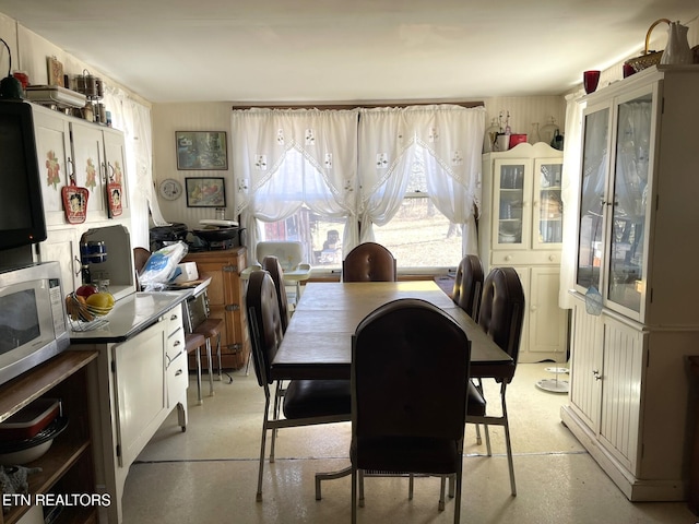 view of dining room