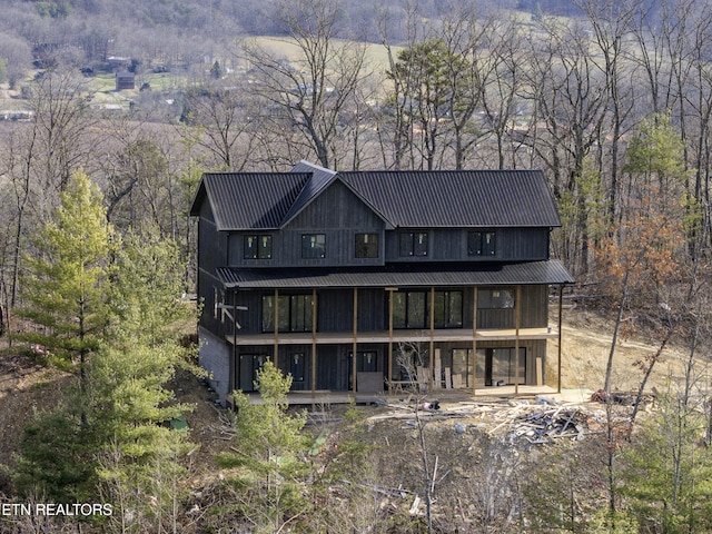 view of back of property