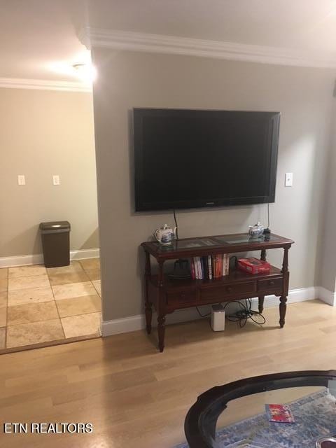 2733 Jersey Ave Unit C302, Knoxville, TN 37919 - details featuring hardwood / wood-style flooring and ornamental molding