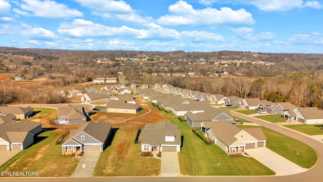 aerial view