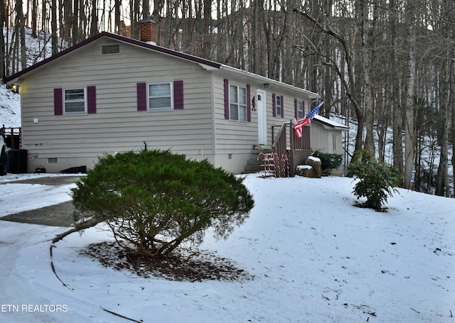 view of front of house