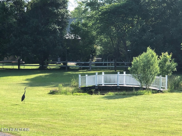 exterior space featuring a yard