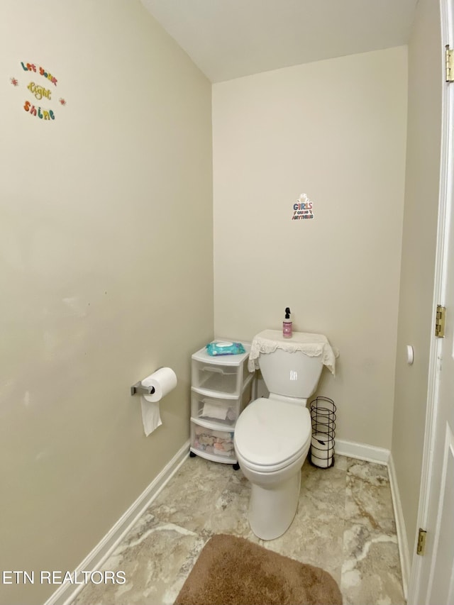 bathroom with toilet