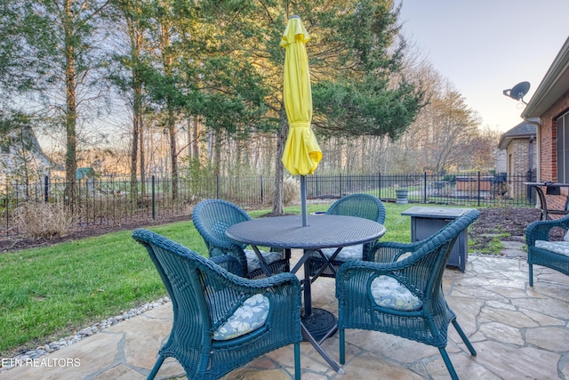 view of patio / terrace