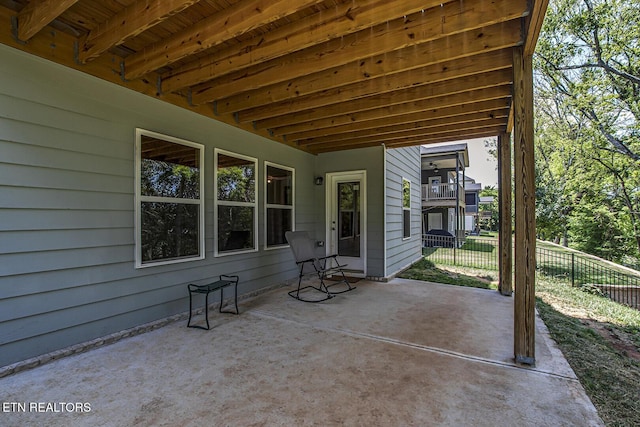 view of patio / terrace