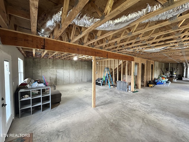 284 Woodstock Dr, Rutledge, TN 37861 - view of unfinished basement