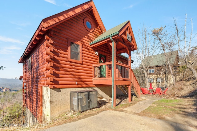 view of back of house