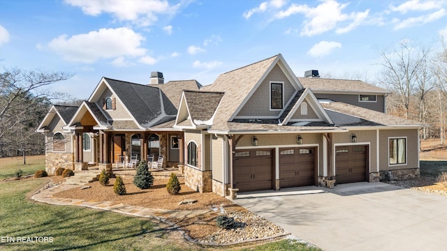 view of front of house featuring a porch