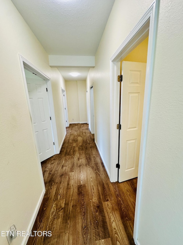 813 Clear Creek Pkwy, Clarkrange, TN 38553 - hall featuring wood finished floors and baseboards