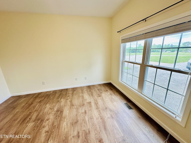 813 Clear Creek Pkwy, Clarkrange, TN 38553 - spare room with wood finished floors and baseboards