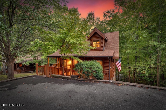 view of cabin