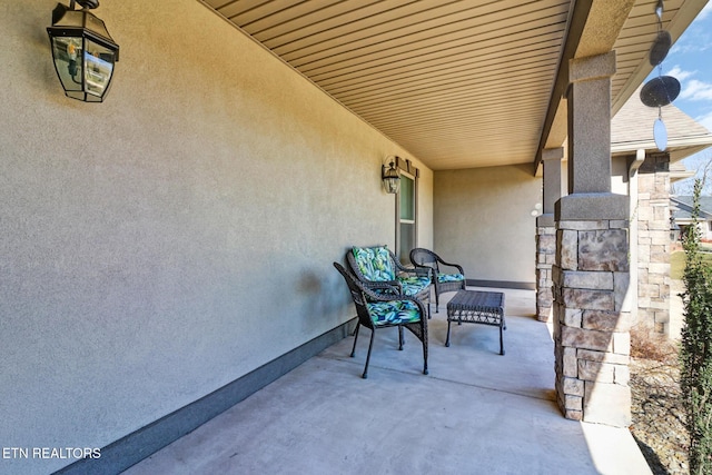 view of patio