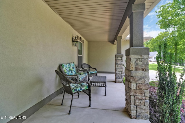 153 Walden Ridge Dr, Fairfield Glade, TN 38558 - view of covered porch