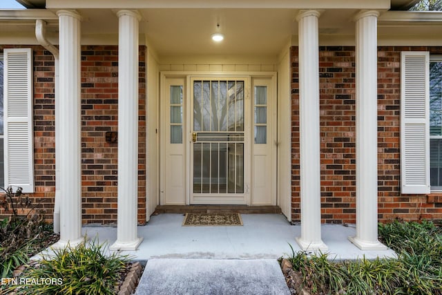 view of property entrance