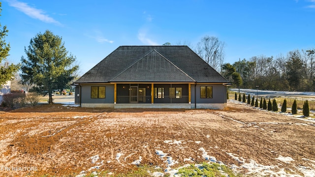 view of rear view of house