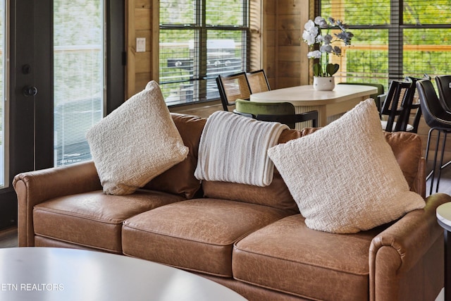 sunroom with a healthy amount of sunlight