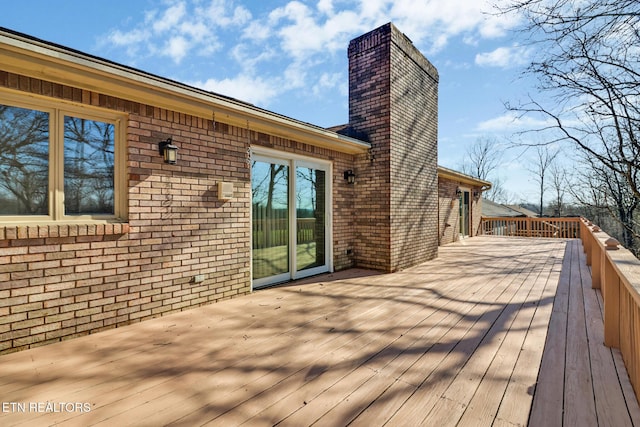 144 Greenwood Rd, Crossville, TN 38558 - view of wooden deck