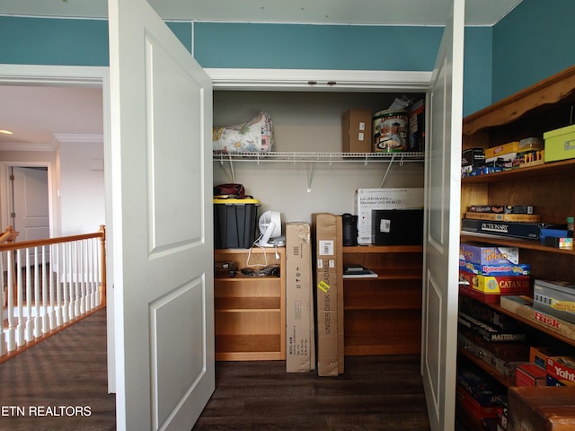 view of pantry