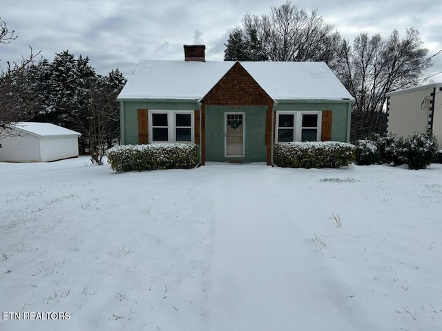 view of front of house