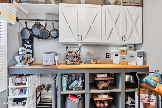 view of pantry