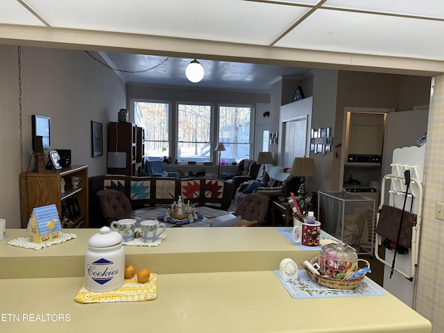 view of dining area