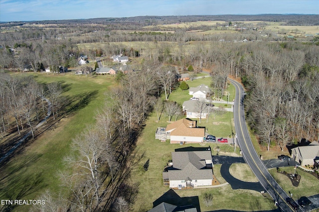 birds eye view of property featuring a residential view